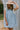 Alaina Light Denim & Lace Mini Dress- front view