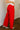 Leyla Red Wide Leg Pants- side view
