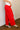 Leyla Red Wide Leg Pants- frontal side view
