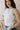 Estelle White & Red Hearts Ribbed Tank- frontal side view