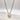Close up of Mama Gold Heart Necklace, adjustable gold chain link with a gold heart "MAMA" medallion.