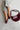 Mia Bali Burgundy Jelly Flats - top view 