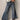 Mica: Jolie Medium Wash Wide Leg Jeans - full front view