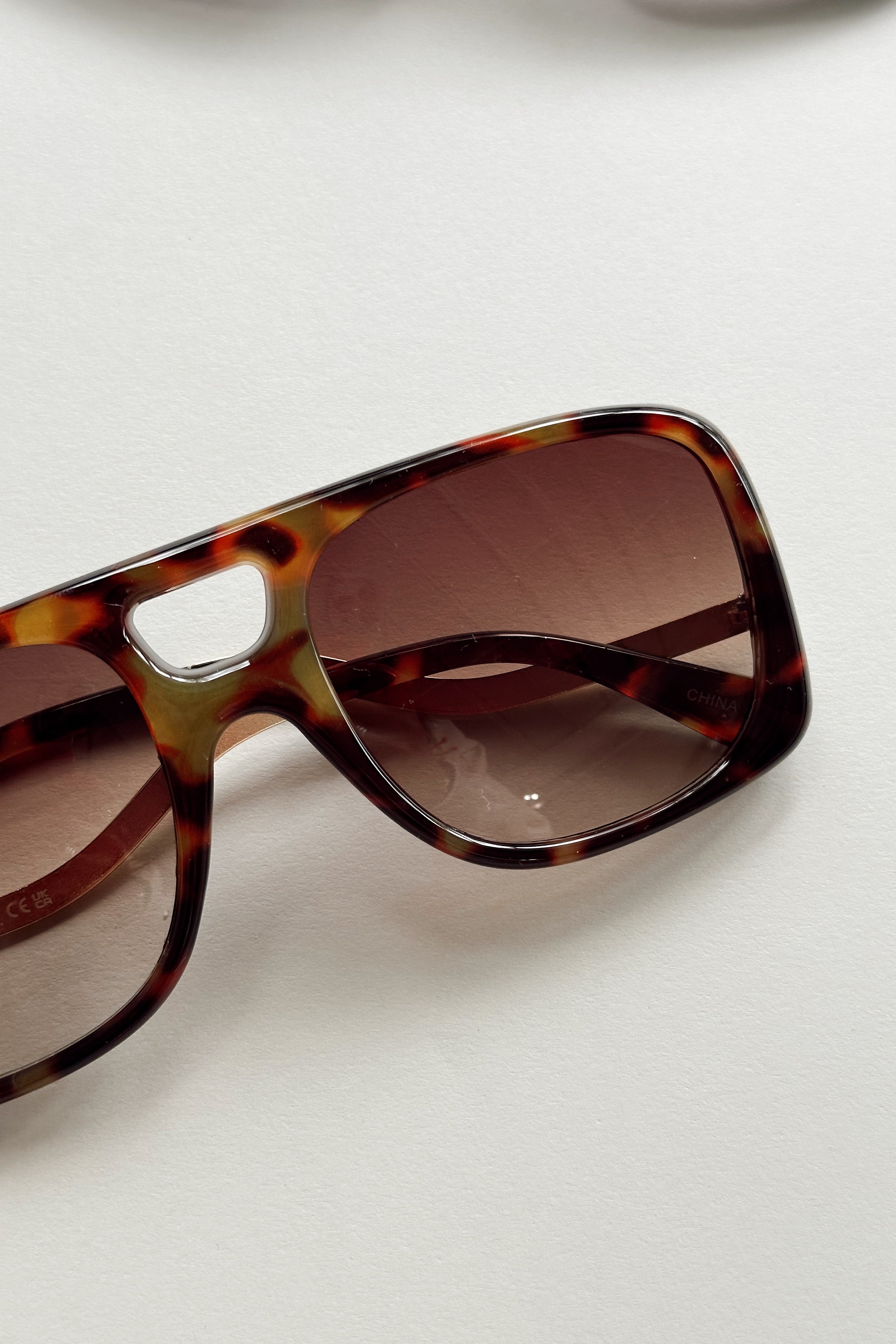 Brown Tortoise Aviator Sunglasses with Brown Lenses - Lizard Thicket