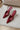 Lyle Deep Rouge Patent Slingback Heel- full top view