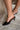 Scarlet Black Leopard Slide Heel- left side view