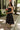 Harper Black & White Polka Dot Midi Dress- full side view