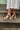 Mia Roxie Natural & Black Sandal Heel - side foot view