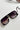 Kennedy Sunglasses in Black - flat lay - back view
