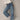 Just Black Denim: Blair Baggy WIde Leg Jeans- front view
