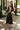 Harper Black & White Polka Dot Midi Dress- side view