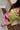 Kali Lime & Fuchsia Floral Midi Dress - selfie view
