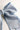 Close up view of Felicity Hair Bow Barrette in Baby Blue which features baby blue fabric, double bow with a french barrette clip