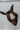 Elodie Brown Cheetah Satin Scarf - flat lay