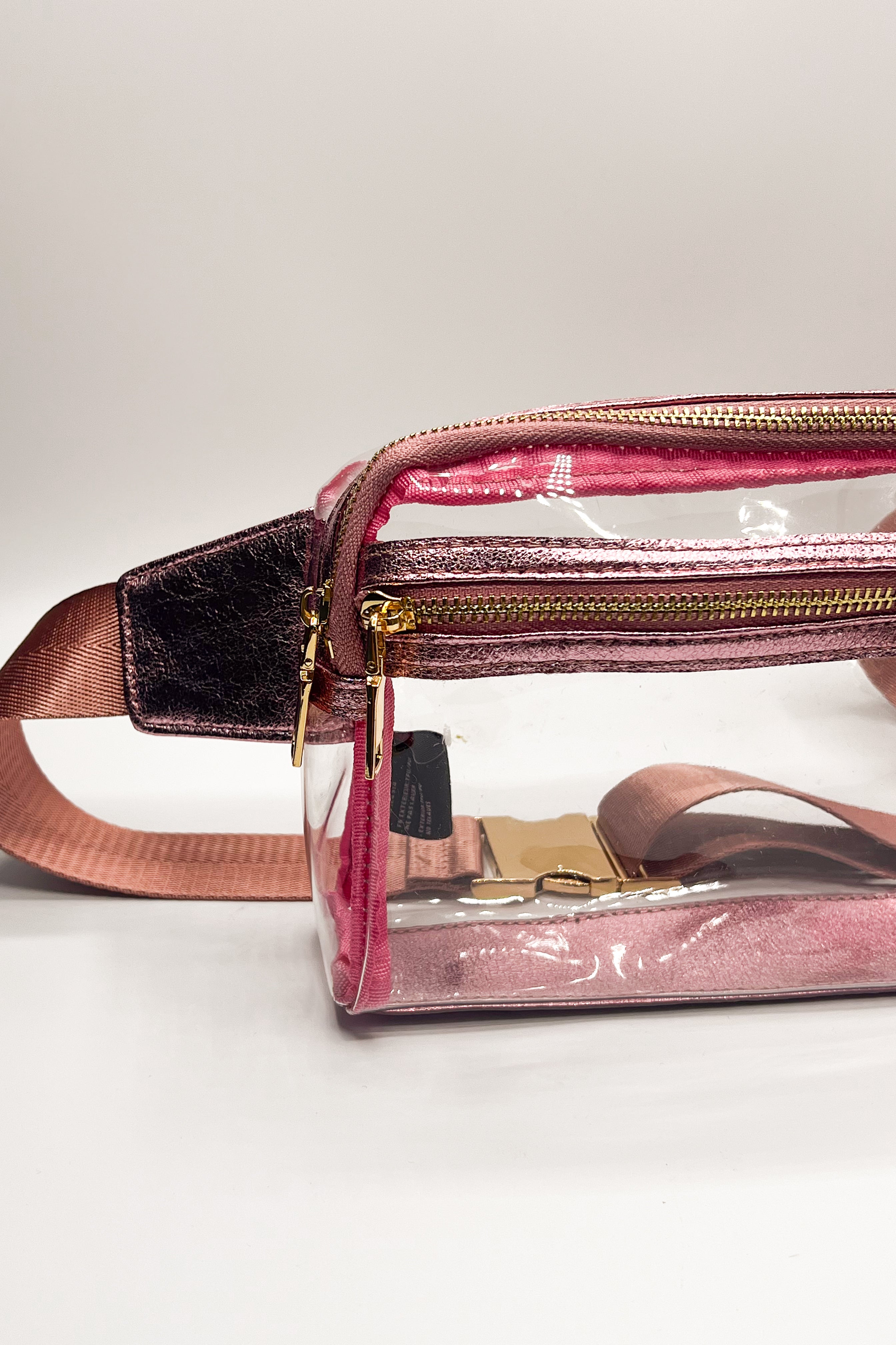 Purse Victoria Secret Pink Clear Fanny Pack Borneobulletin Com Mcm