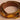 Kylie Brown Suede Scalloped Medallion Belt - flat lay top view