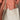 Rory Cream Faux Leather Shoulder Purse - front view of model holding