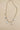 Grace Ivory & Gold Charm Necklace- front top view