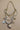 Sophia Pink Multi Charm Layered Necklace- front view