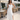 Lydia White Slit Midi Dress- full front view