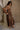 Elodie Taupe Floral Maxi Dress - full body side view