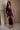 Arianna Plum Velvet Midi Dress- full body side view