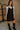 June Adjustable Straps Sleeveless Romper- black- frontal side full body view