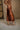 Elyse Chestnut Brown Satin Midi Skirt- side view