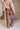 Emma Washed Brown Lounge Cargo Pants-back view