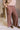 Emma Washed Brown Lounge Cargo Pants-frontal side view