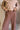 Emma Washed Brown Lounge Cargo Pants-close up front view