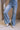 Callen Retro Wide Leg Jeans- close up front view