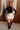 Jemma Ivory Shearling Mini Skirt - full body front view