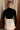 Emmie Black Mock Neck Top - back