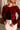 Drea Burgundy Mesh Floral Cardigan - close up front view