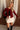 Drea Burgundy Mesh Floral Cardigan - front view