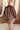 Fallon Brown Faux Fur Jacket - back