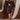 Fallon Brown Faux Fur Jacket - full body front view 