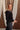 Leena Black Long Sleeve Sweater - side view