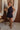 Lennon Navy Blue Suede Mini Dress front full view