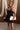 Celina Navy Blue Strapless Mini Dress- front view