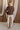 Julietta Brown Knit Ruffle Cardigan- full back view