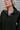 Lena Hunter Green Quarter Button-Up Sweatshirt- close up top view