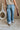 Kaia Medium Wash Wide Leg Jeans-back view