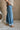 Kaia Medium Wash Wide Leg Jeans-side close up view
