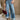 Kaia Medium Wash Wide Leg Jeans-front close up view