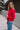 Cecelia Red Bows Knit Cardigan - side view
