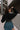 Myra Cropped Long Sleeve Knit Shrug-black-back view
