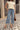 Mica: Daniela Medium Wash Wide Crop Leg Jeans- front full view