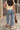 Mica: Daniela Medium Wash Wide Crop Leg Jeans- back view